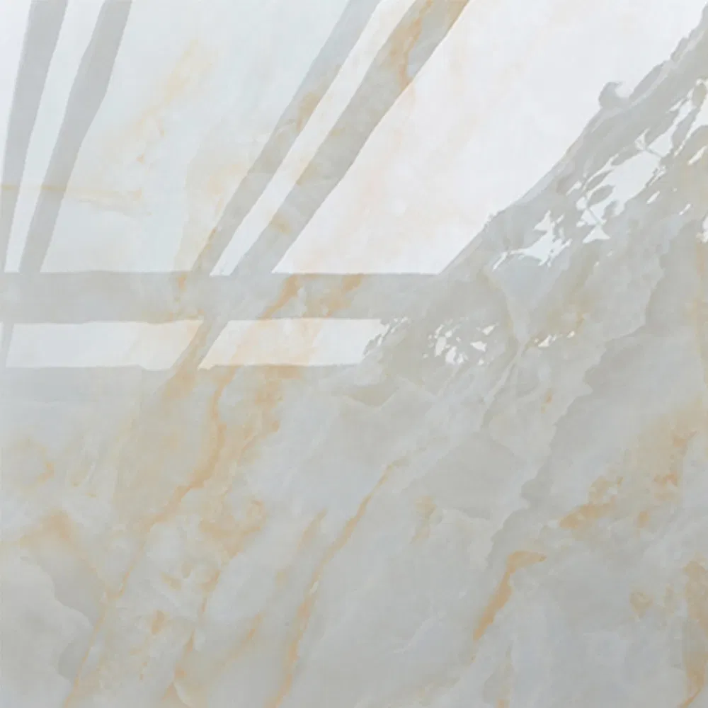 Mediterranean Style Villa Indoor Floor Glazed Polished Porcelain Tile