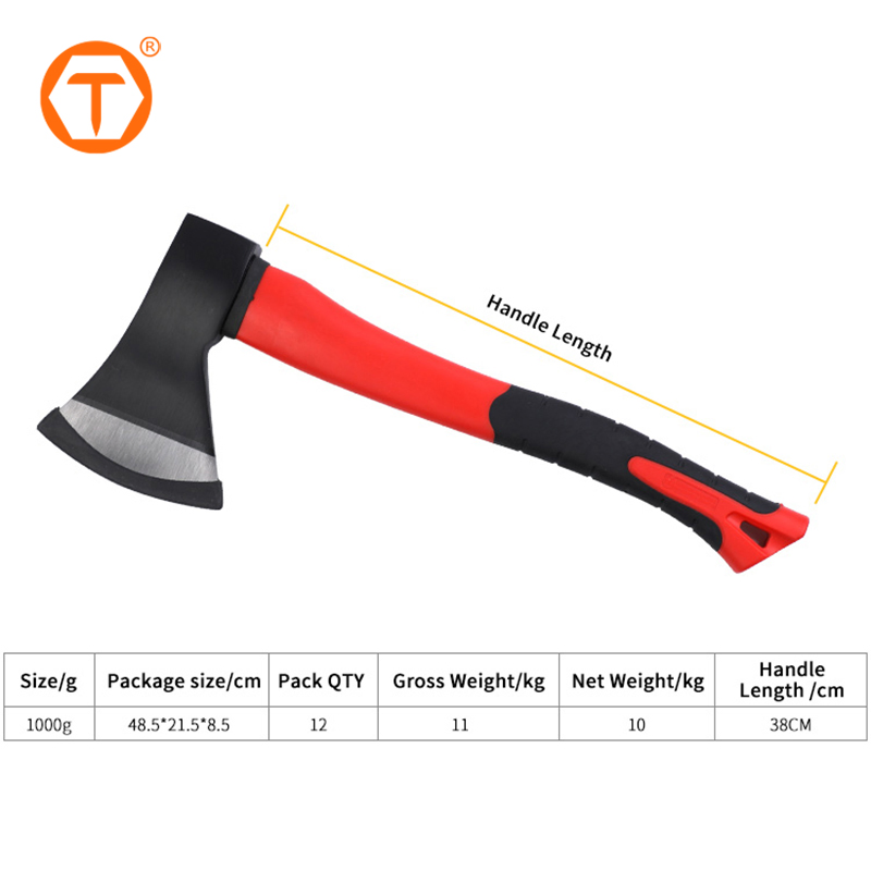 New Design Camping Survival Tool Tactical Axe Hatchet Hammer 1000g Axe