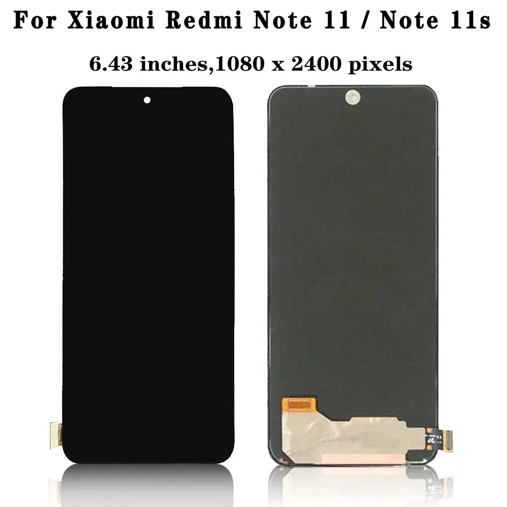 Digitizer Cell Phone Screen Assemblies for Redmi Note11 Note11s Note12s LCD