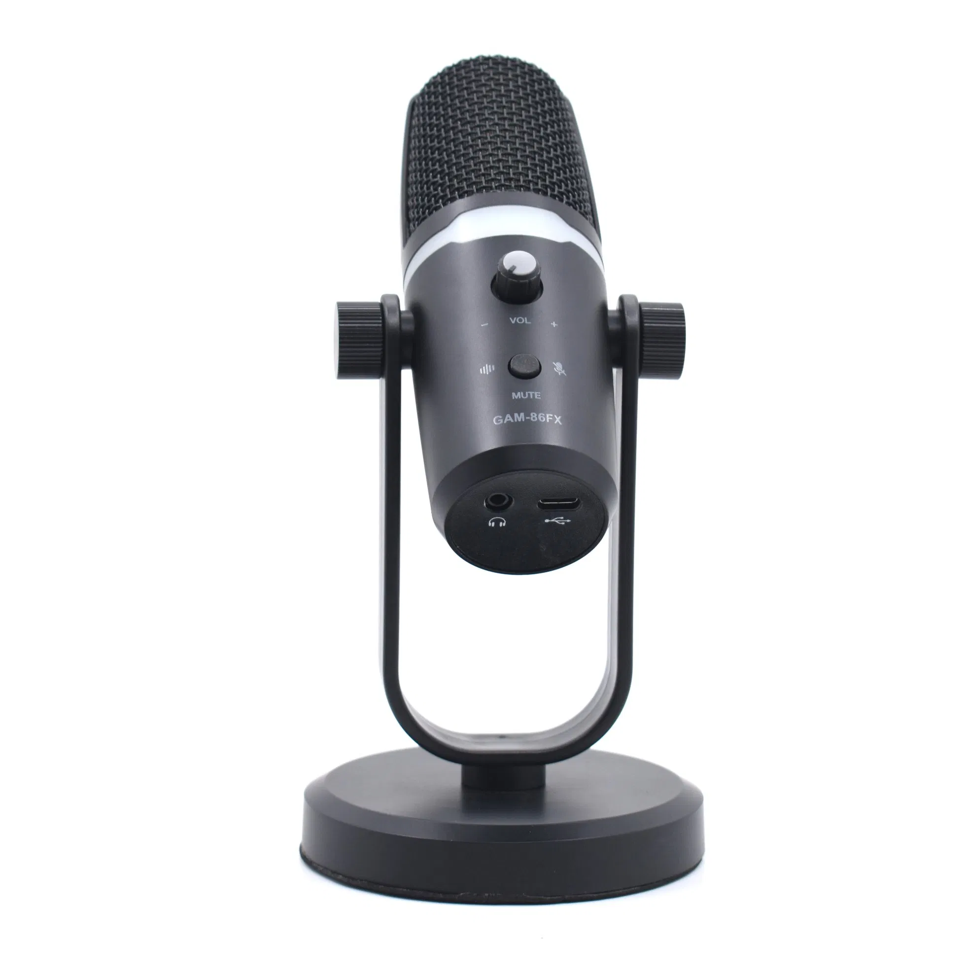 USB-микрофон для стримов и подкастов с RGB-подсветкой