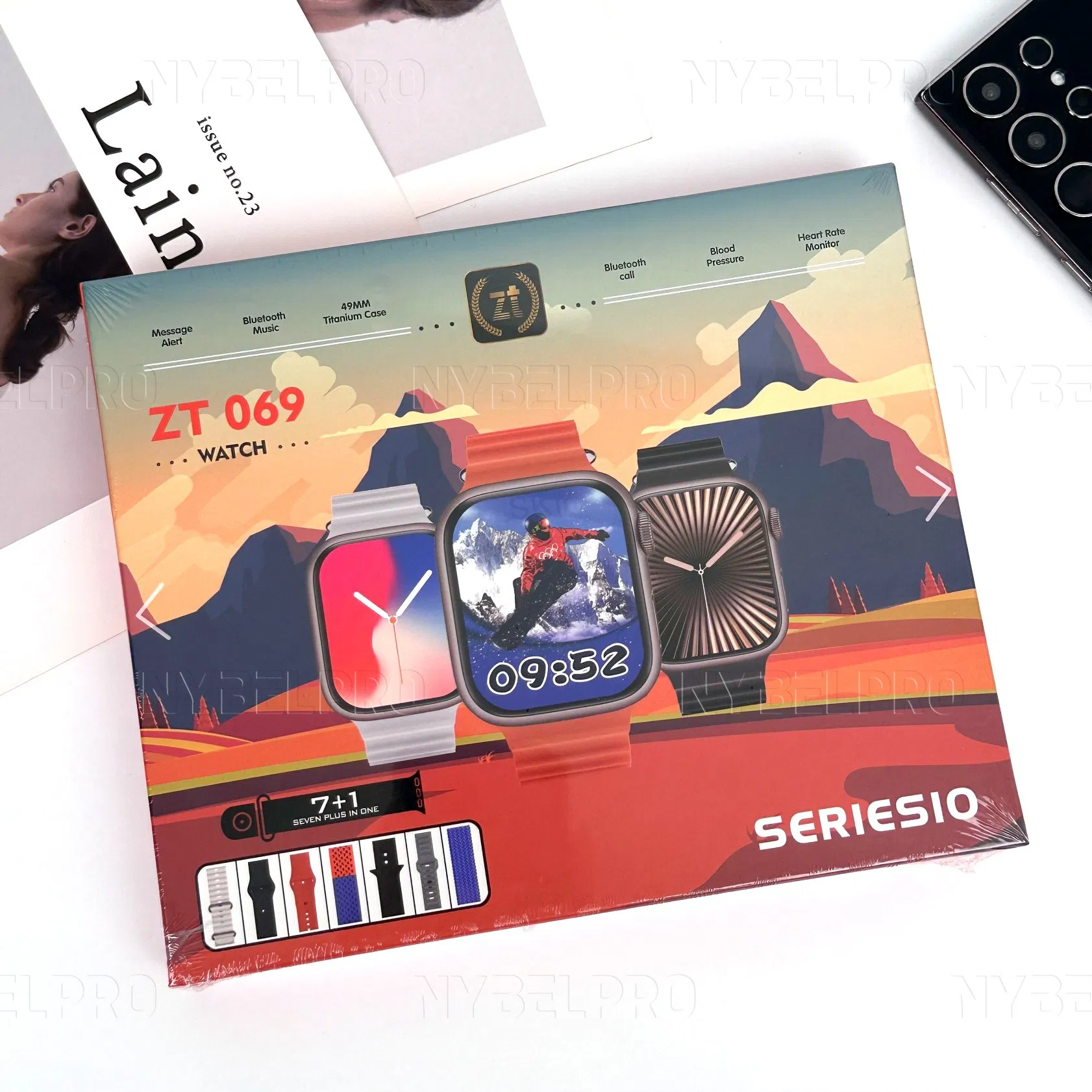 New Year Hot Sale Wholesale Price Christmas Gift Smart Watch Portable Fashion Watch Can Video Call Smart Watch for Business Communication