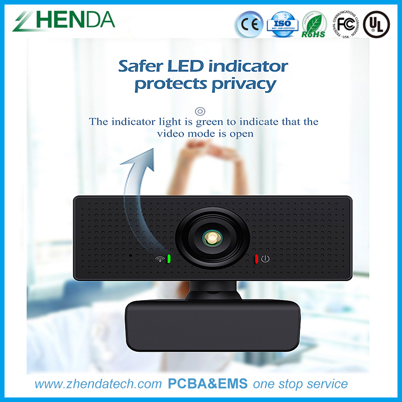 Wide Angle Webcam for Living Stream and Social Video Call