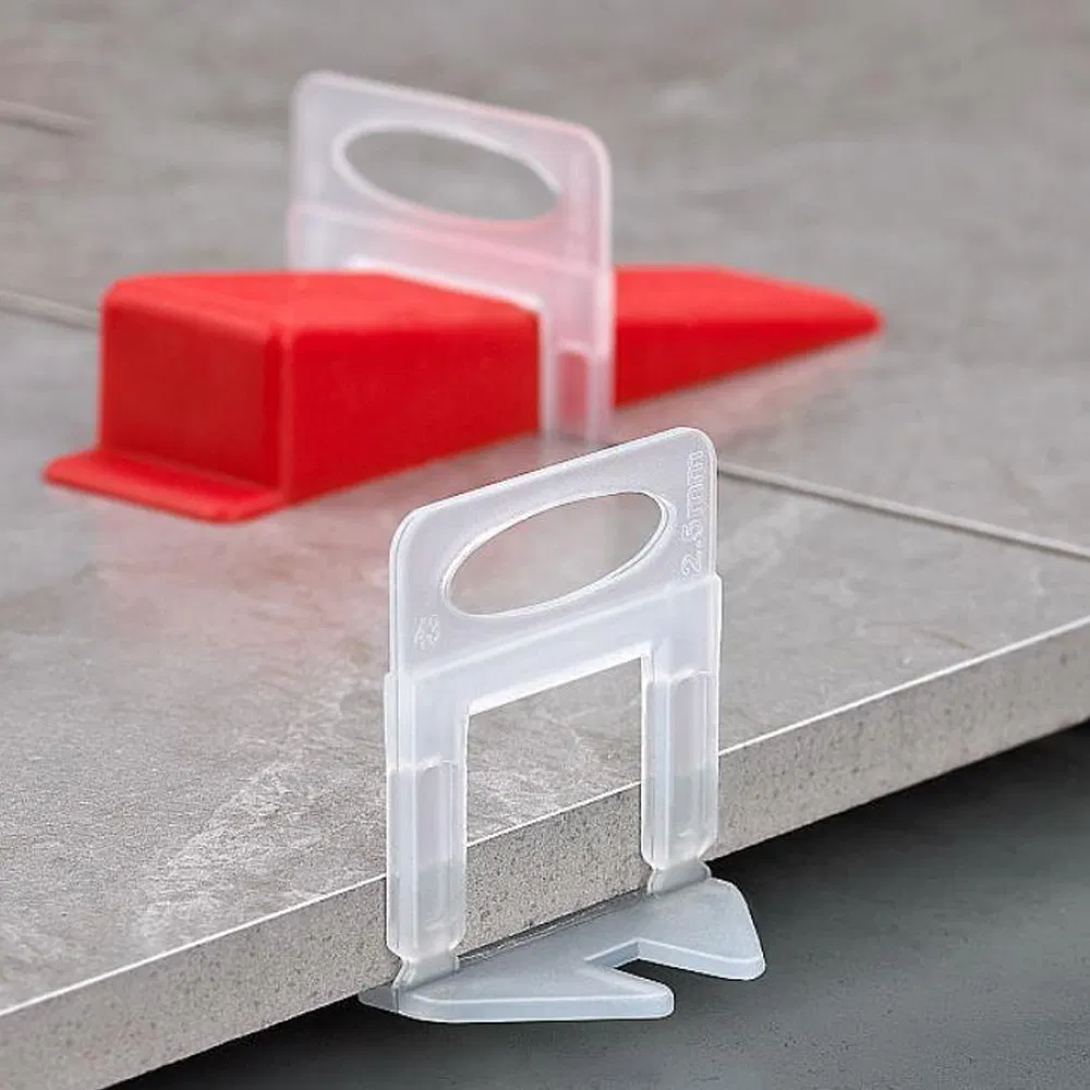 Free Sample Ceramic Leveling System/ Floor Tile Spacer Leveling System Accessories/ Clips& Wedge/ Tile Cross