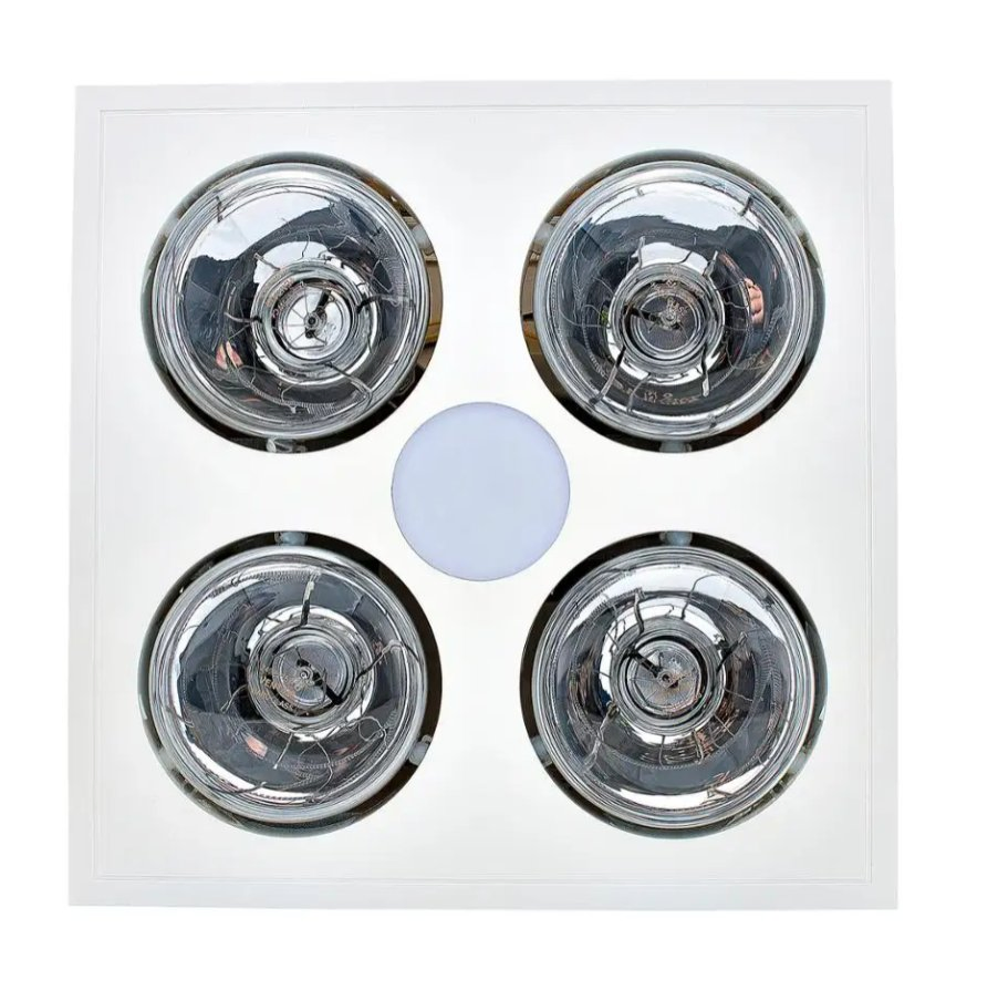 3 in 1 Bathroom Heater Lamp with LED Exhaust