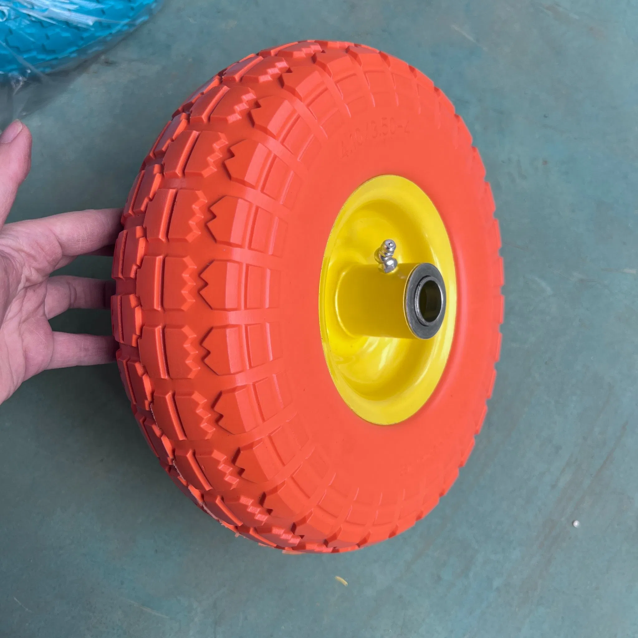 Wheelbarrow Wheels Flat Free Wheel 10 Inch 3.50-4 Wheels