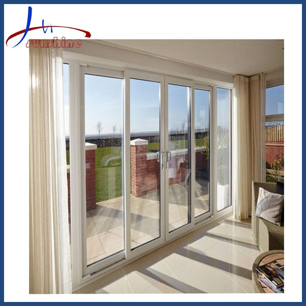 Customized Double Glass Balcony Exterior Sliding Glass Door