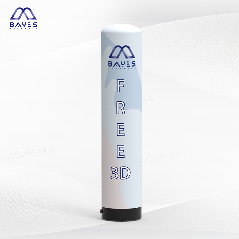 Custom Brand Campaign Blow up LED Air Inflatable Column Pillar and Block