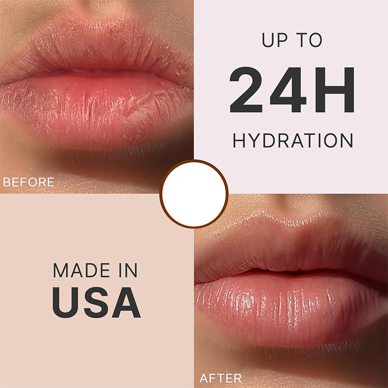 Beauty Cosmetics Tallow Moisturizing and Hydrating Grass-Fed Butter Lip Balm Lip Care