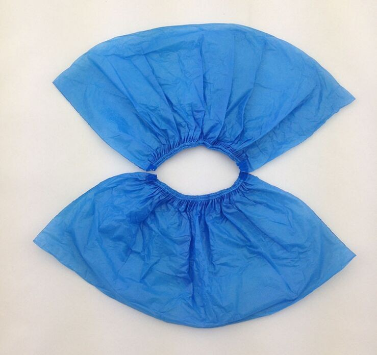 Hota Non Woven Non Skid Shoe Cover Anti Slip PE Boot Covers