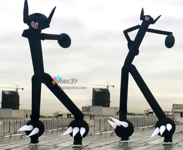 Dancing Inflatable Dancer,Single Leg Inflatable Dancer Man,Red Color Inflatable Air Dancer From Airart Inflatable Manufacturer