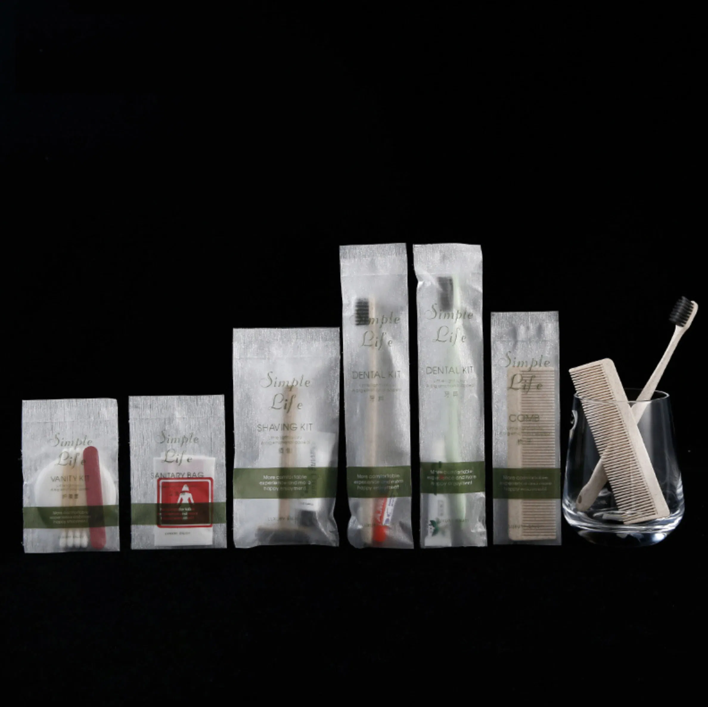 Hotel Supply Amenities Set Custom Logo