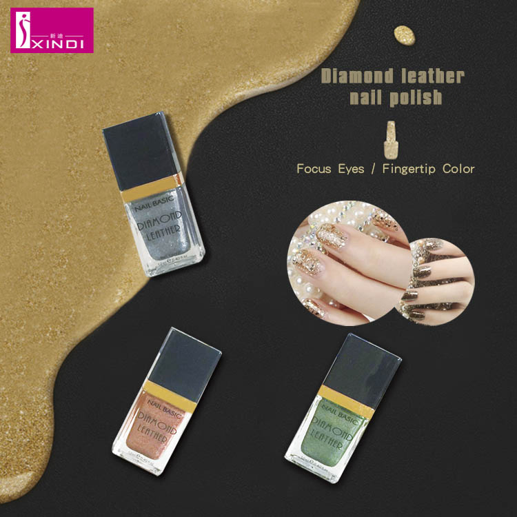 Hot Selling Waterproof Non Toxic Diamond Pearl Nail Polish