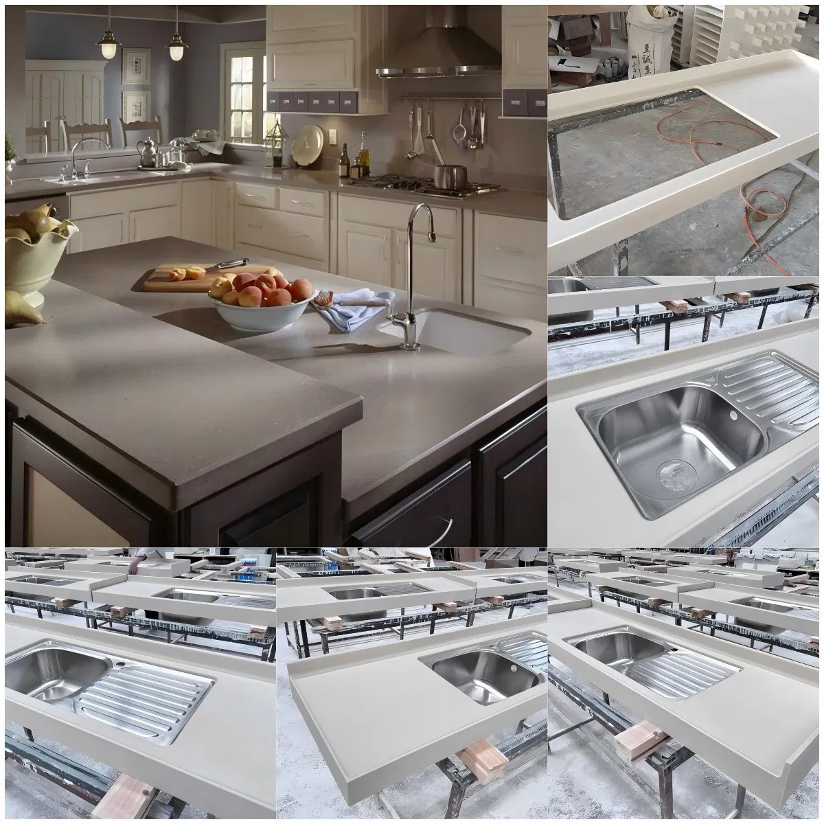 China Manufacturers Looking for Distributors Corian Acrylic Solid Surface Stone Acrylic Slabs Acrylic Sheet Countertops Table Tops Sheets