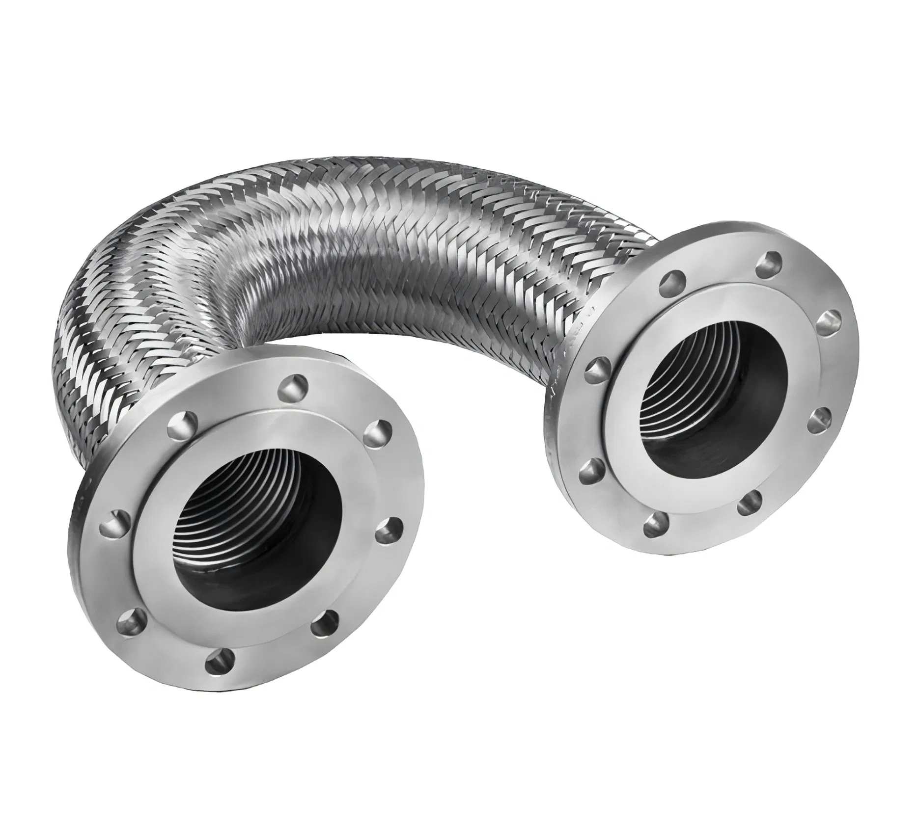 Braided Metal Hose Assemblies with Flanged Ends
