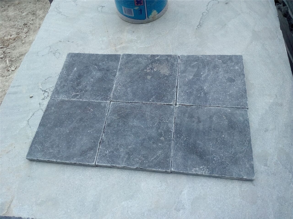 Blue Limestone Honed/Polished/Flamed for Swimming Pool