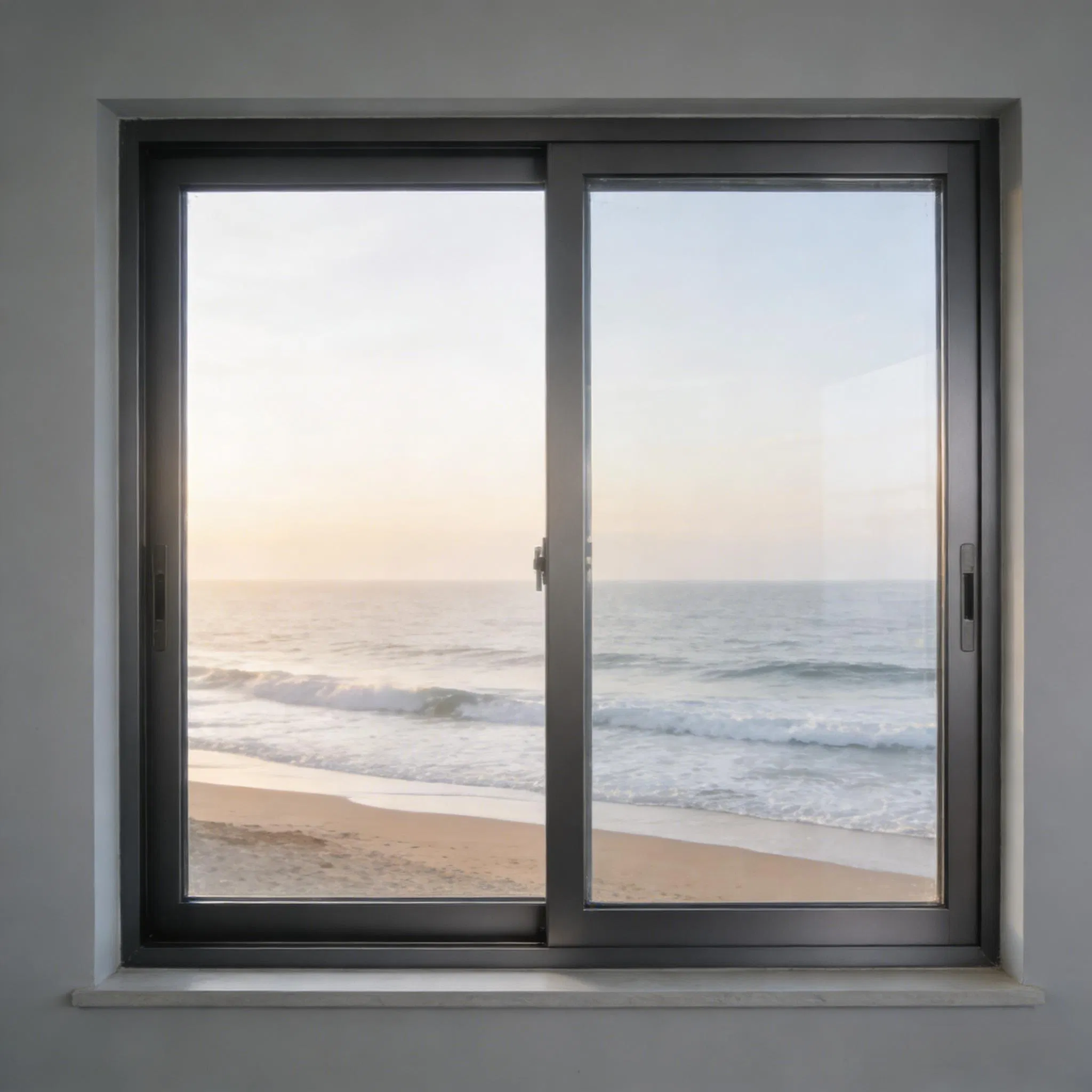 Weather Resistant Sliding Window in High-Grade Aluminum Alloy