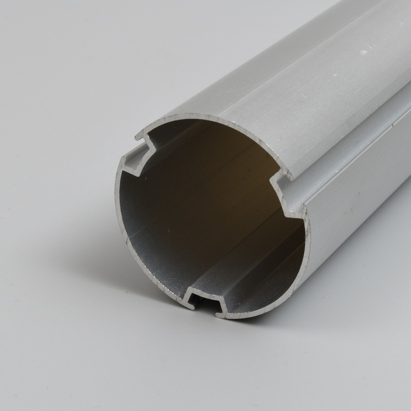 Anodized Silver Roller Blind Head Tube in Aluminum Profile