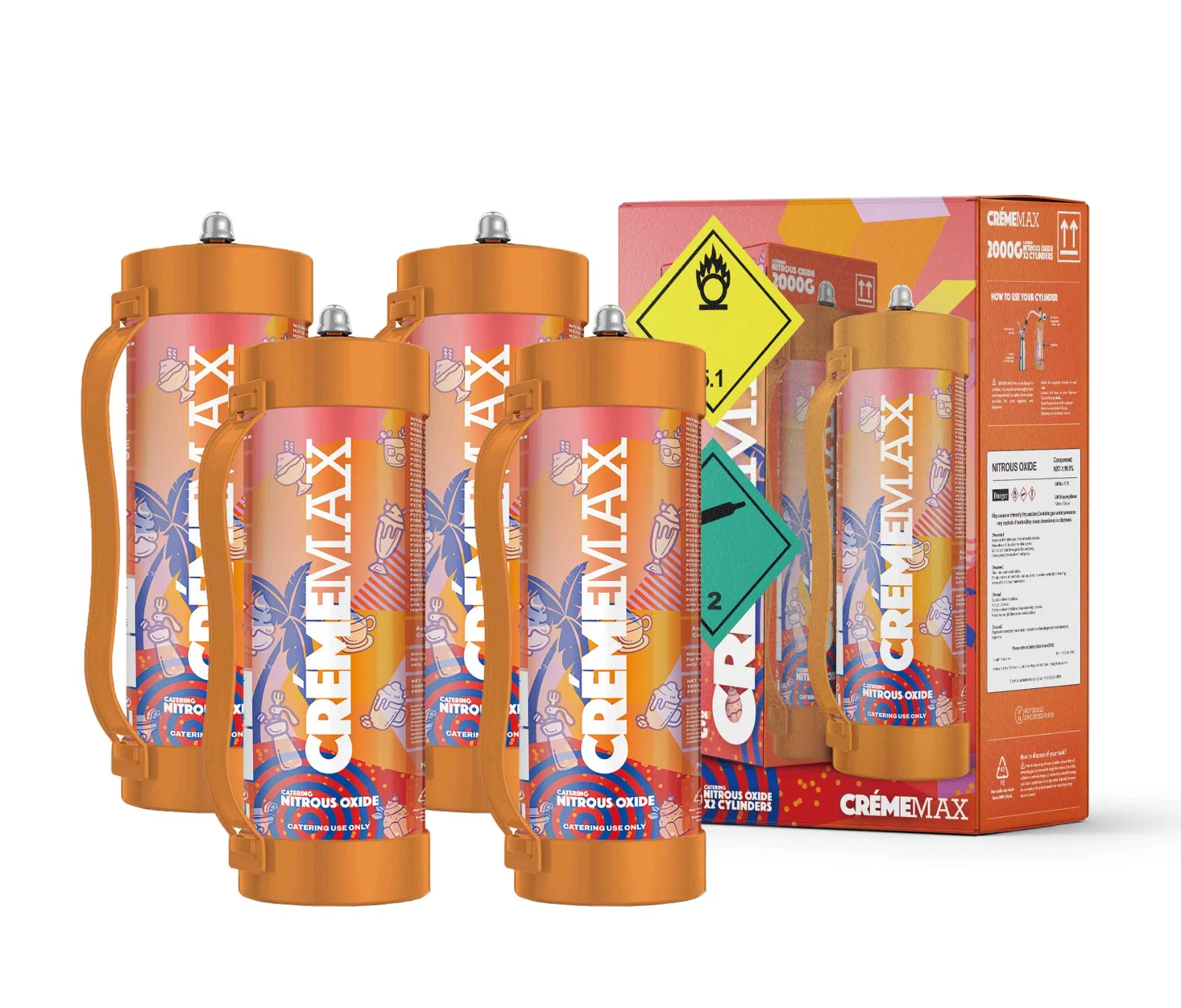 Картридж для взбивания сливок Cremem Max 2000г