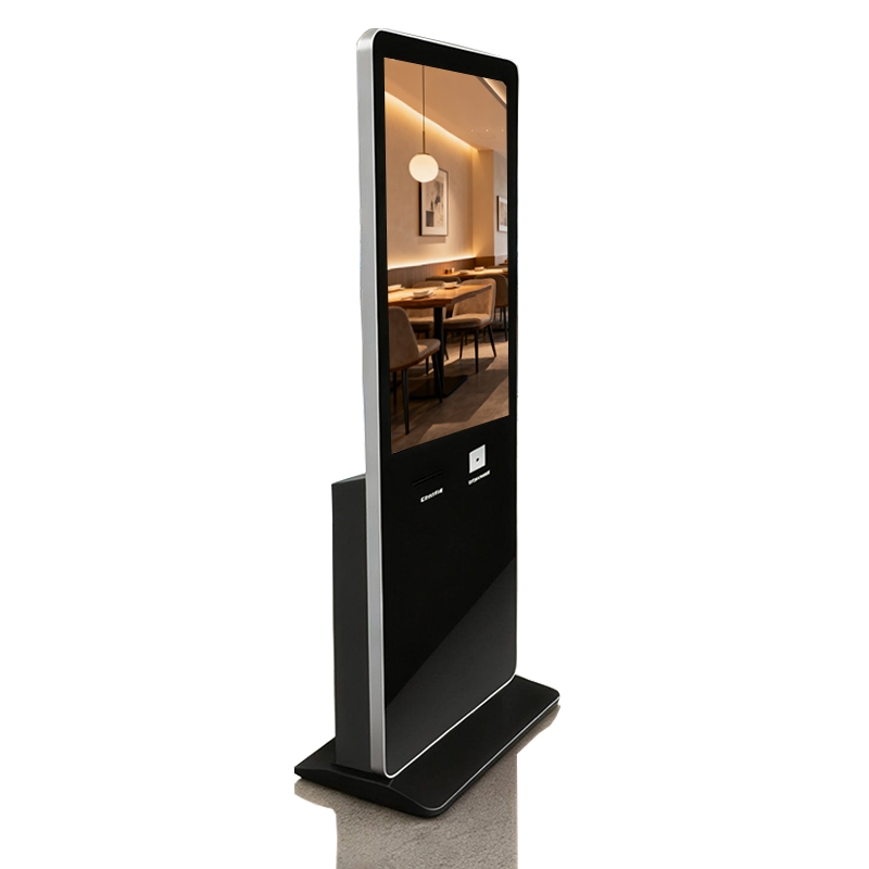 43-Inch Interactive Self-Service Kiosk with Ticket Printing Feature