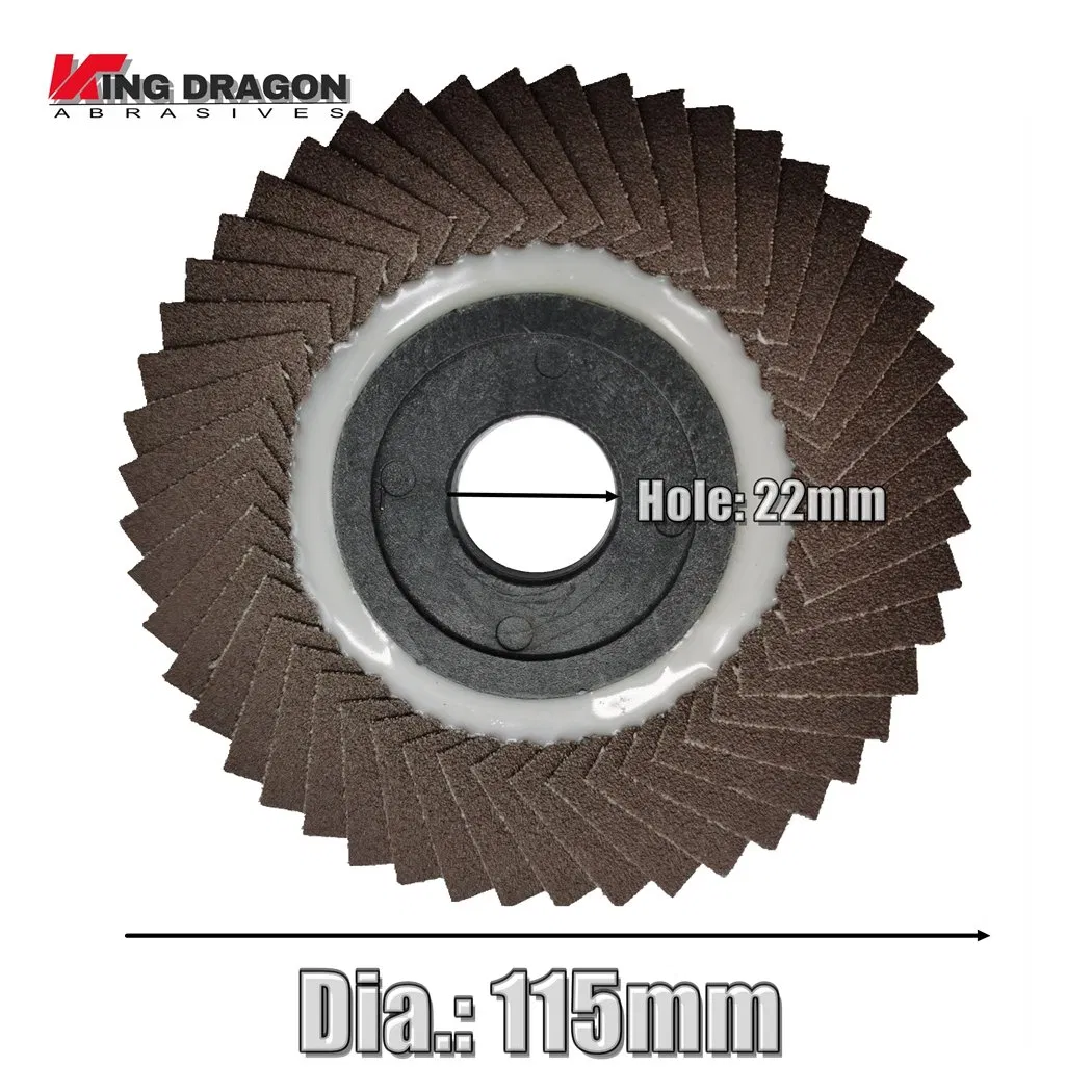 Ceramic 4.5" 115mm 5/8" Arbor Flexible Grinding Wheel Abrasive Tool Grit 320 T27 Extreme Performance for Metal
