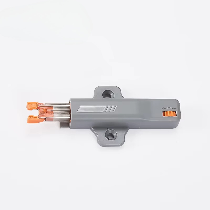 Cabinet Door Rebound Device Push to Open Touch Open Latch Plastic Damper Kitchen Furniture Hardware