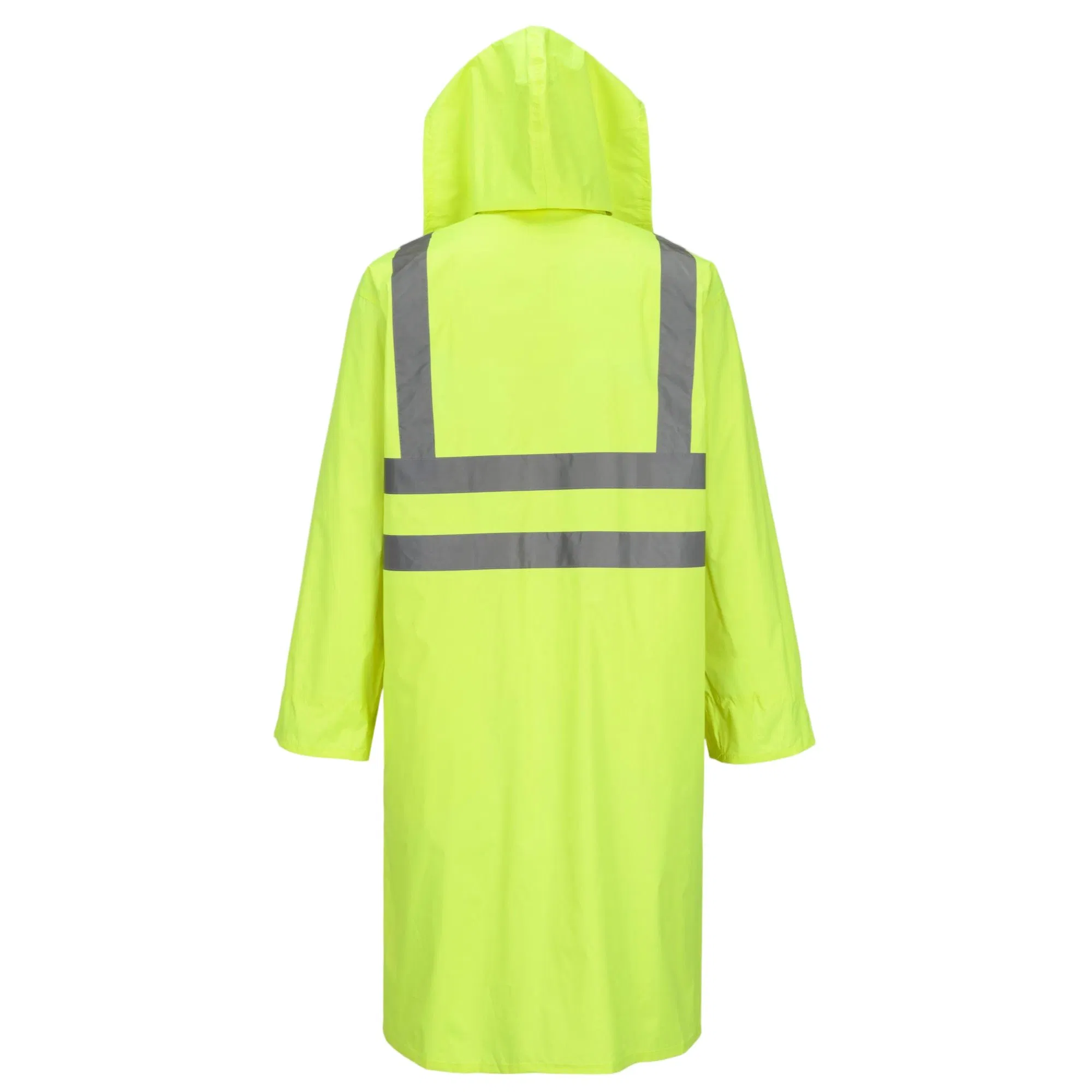 Stylish and Durable Polyester Raincoat for Outdoor Adventures