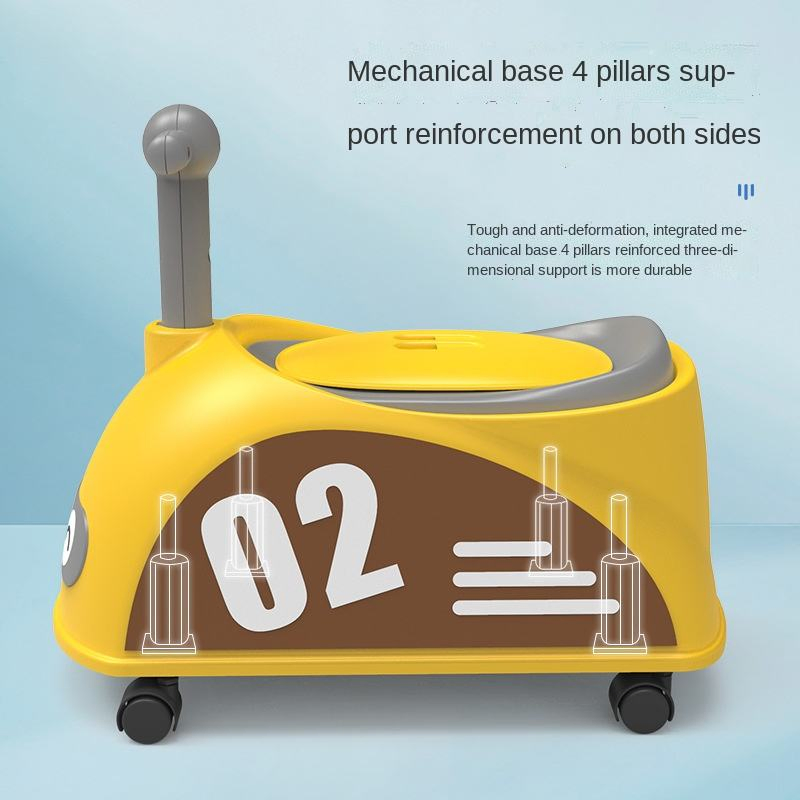 News Cute Cartoon Car Toilet for Baby Kids Training Seat Toilte