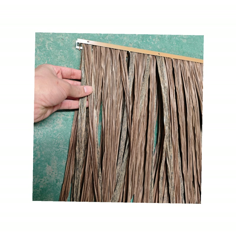 OEM Custom Artificial Thatch Roofing for Outdoor Landscape Decoration