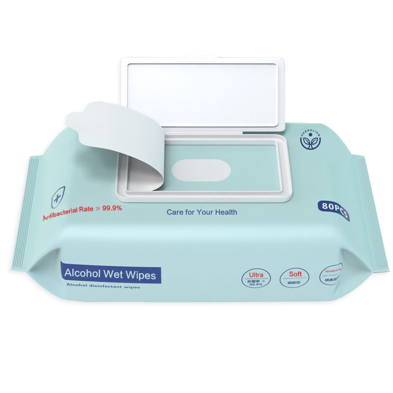 99.99% Antibacterial Wet Ones Hand Alcohol Wipes for Adult