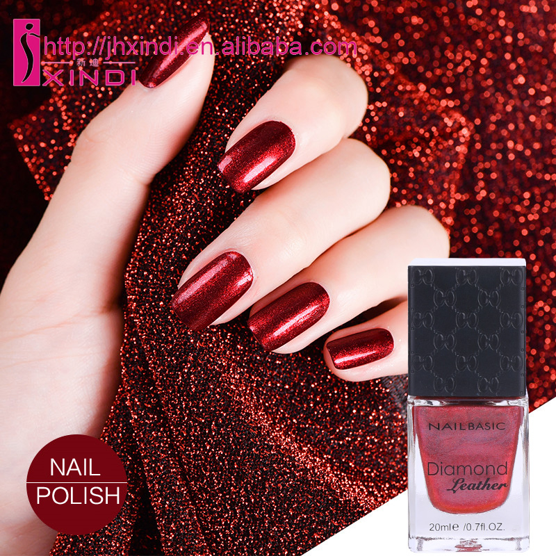 Diamond Nail Polish OEM High Glossy Long Lasting Nail Polish