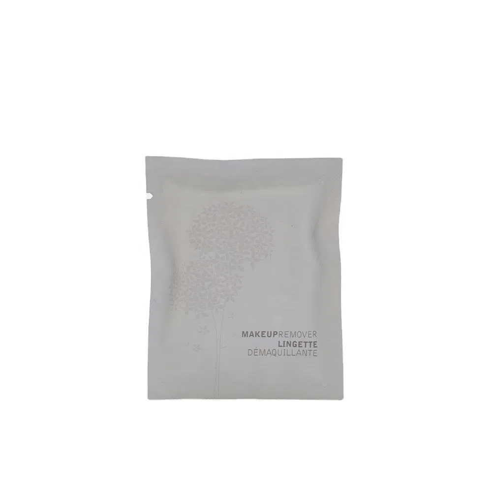 Individual Pack Travel Restaurant Custom Logo Nonwoven Spunlace Wet Wipes Tissue