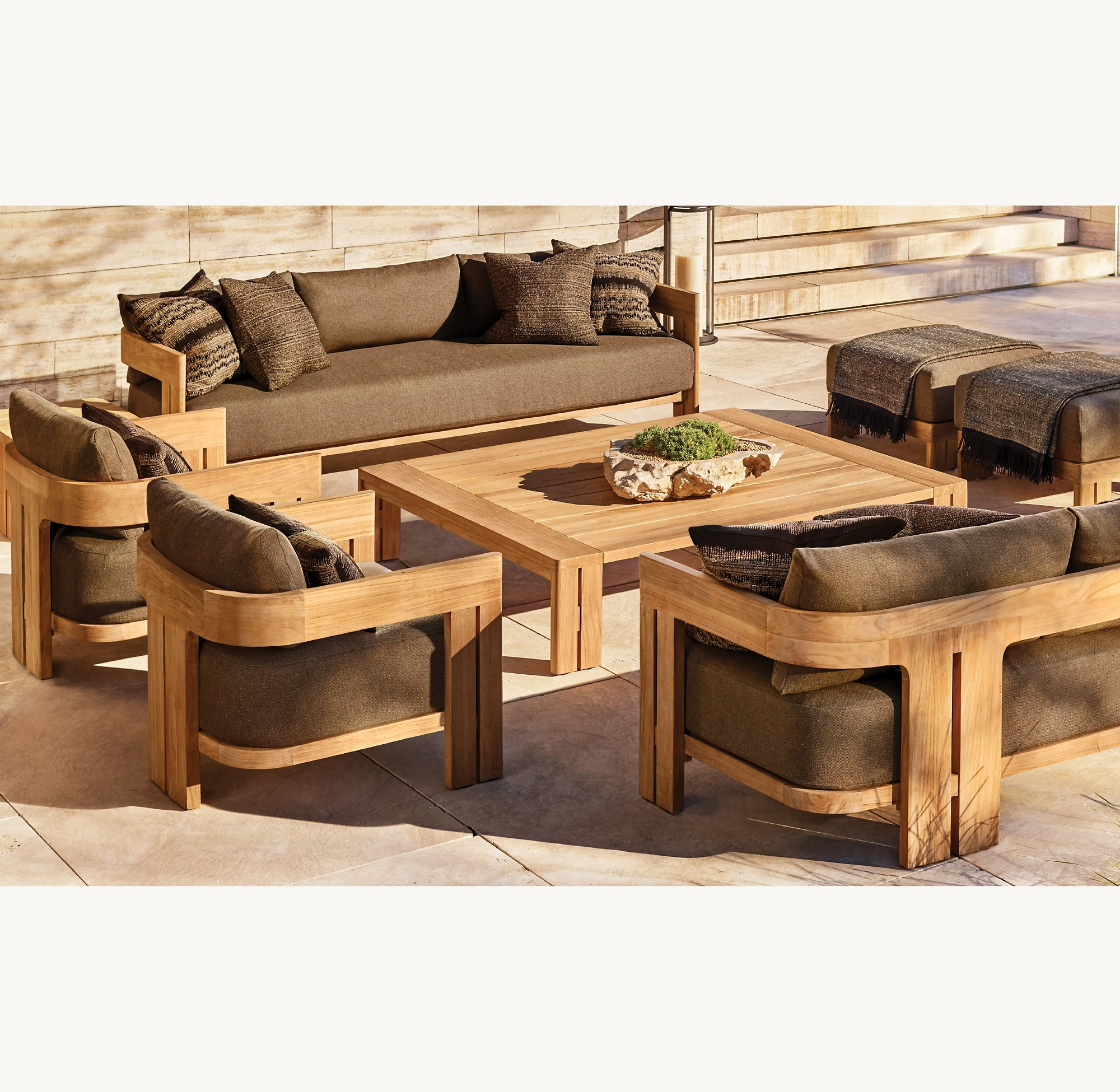 Набор мебели тиковое дерево