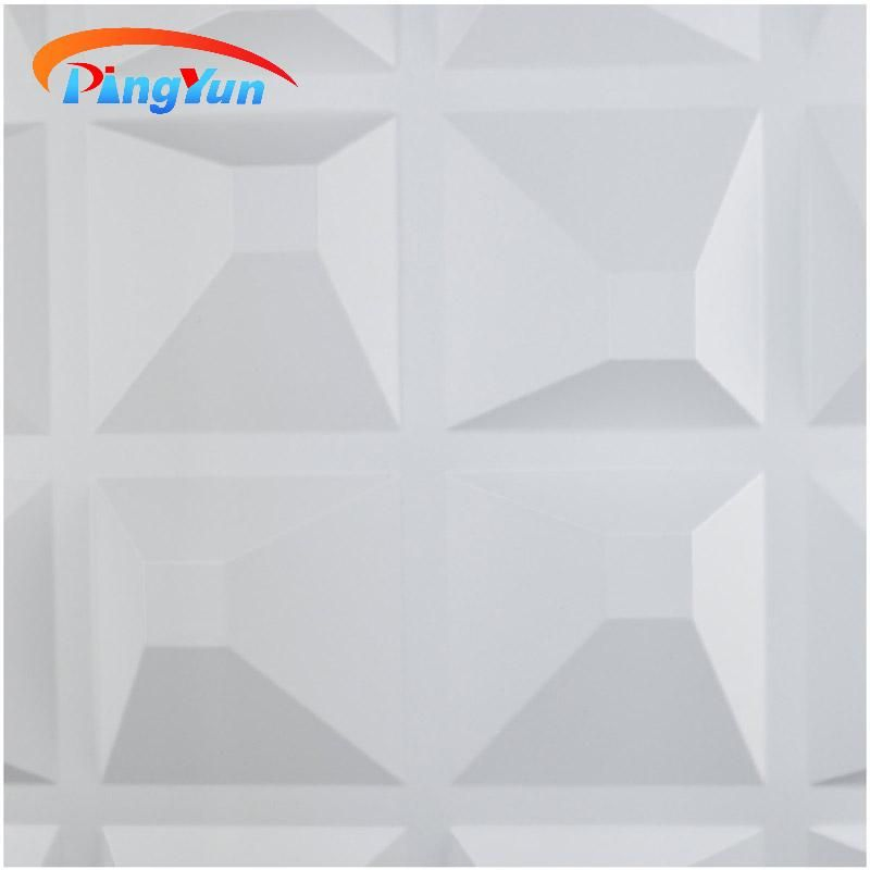 New Types of Wall Materials 3D PVC Wall Panel