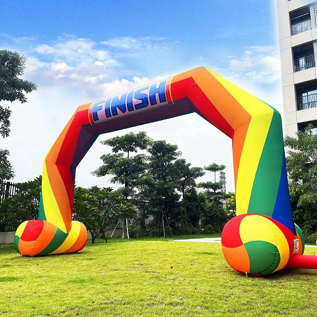 Outdoor Inflatable Arch Inflatable Archway Inflatable Start Finish Arch with Blower