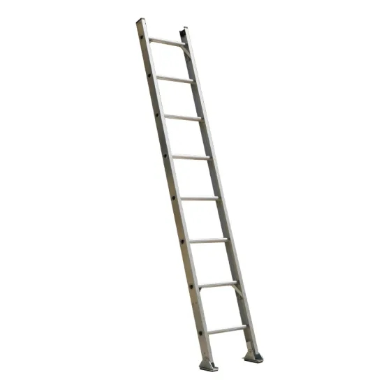 8 Step EN 131 Certified Aluminum Single Straight Ladder