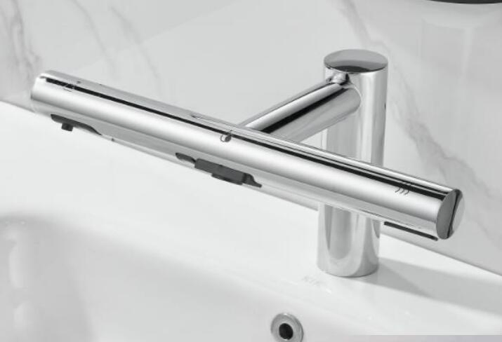 Sanitary Ware 3 In1 Auto Soap Dispenser Hand Dryer Induction Faucet