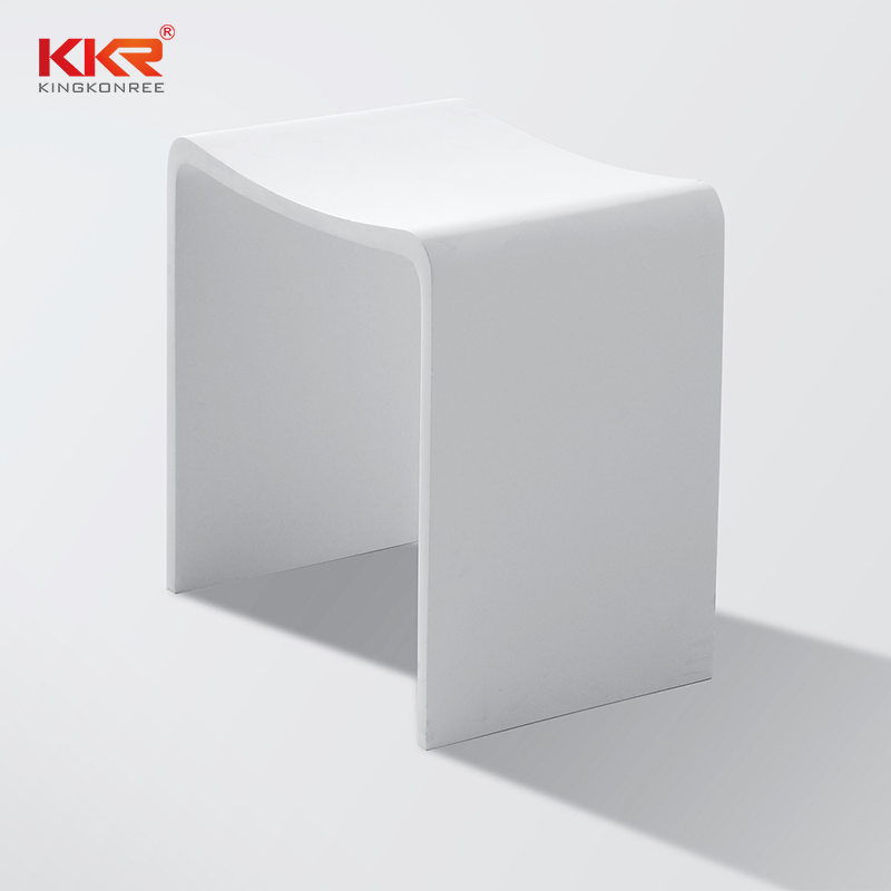 Табурет для ванной из искусственного камня Solid Surface