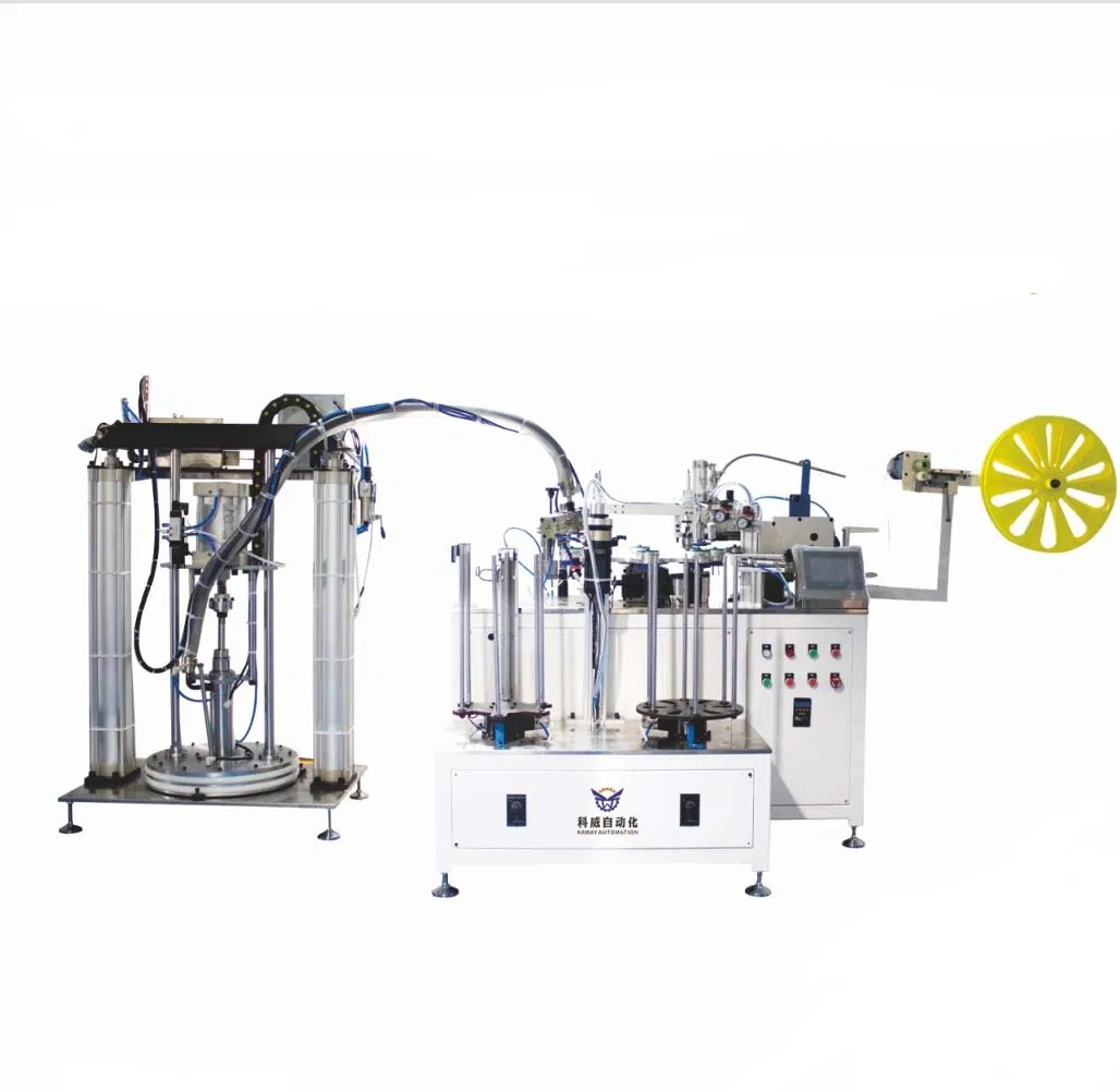 Fully Automatic Single-Arm Machine for Manufacturing Flap Disc