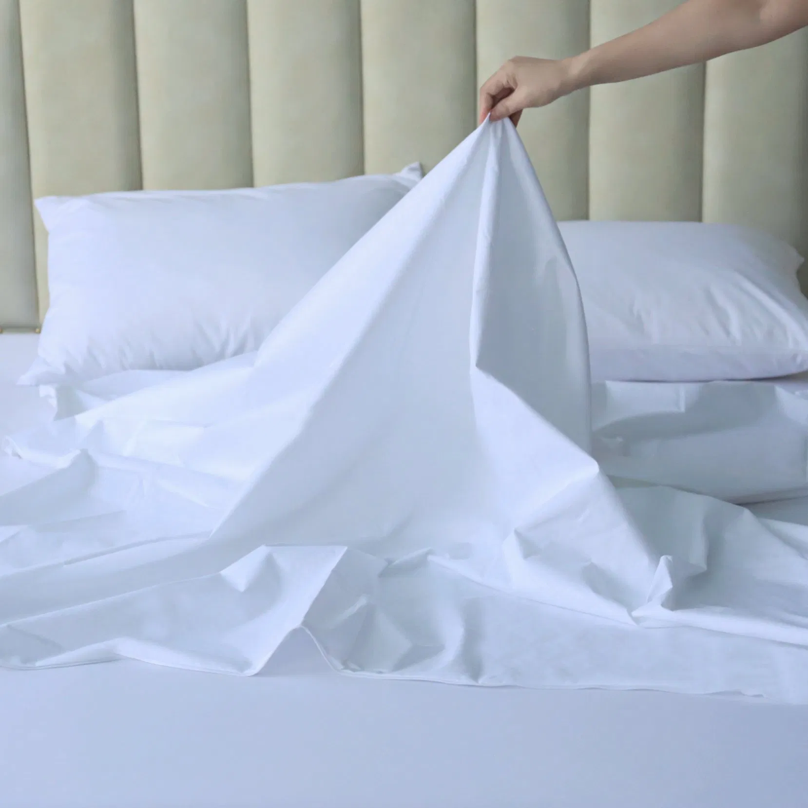 Factory Wholesale Deep Pocket Zippered Waterproof Mattress Encasement Full Size 54"*75"