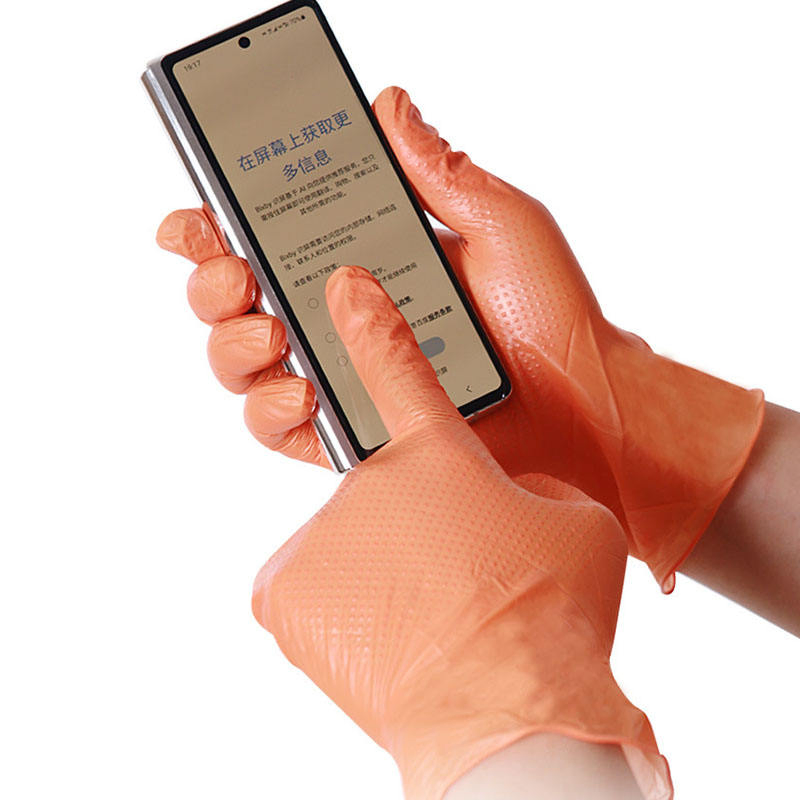 X-Large Nitrile Exam Gloves Powder-Free Disposable Safety Gloves Medical Industrial Use Latex-Free