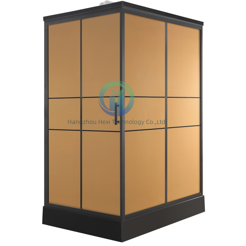 High Quality Golden Black Sided Independent Bathroom Shower for Multiple Scenarios
