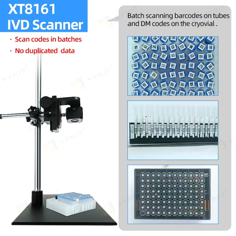 XT8161 XTIOT PLC Compatible Barcode Scanner On-Line Data Matrix Scanner