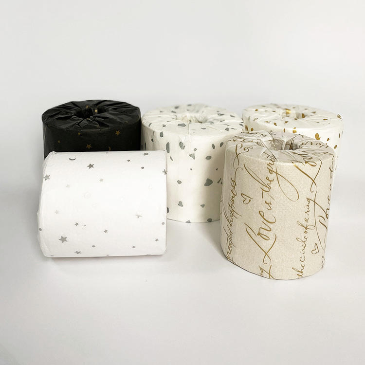 Wholesale Hygienic Bamboo Toilet Jumbo Roll Tissue Paper for Bathroom Ultra Strong Clean Touch Afot