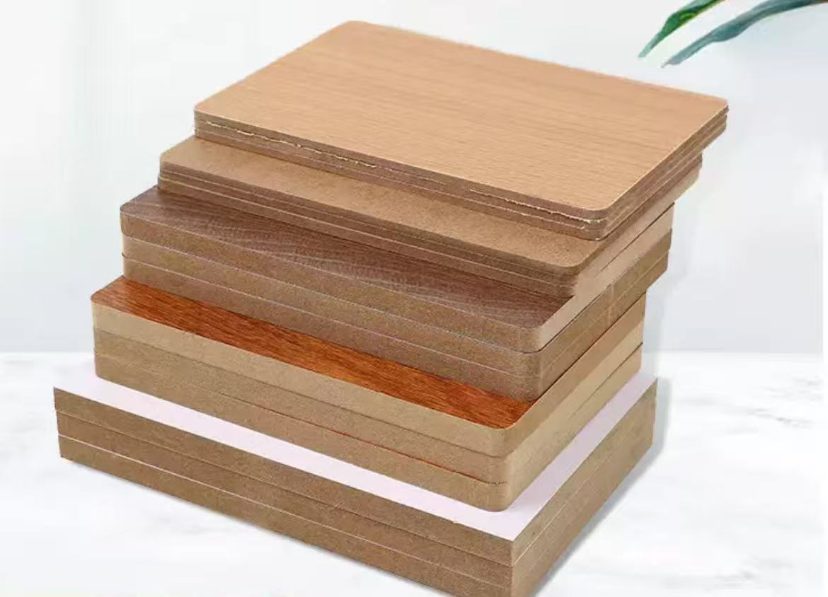 Synchronized Melamine MDF Board 9mm Thickness High Quality MDF