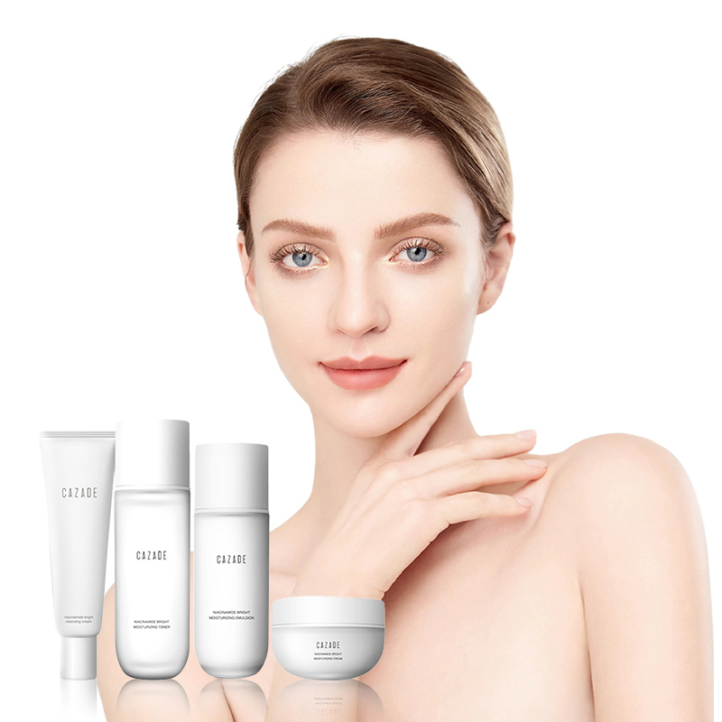 OEM/ODM Cosmetic Brightening Lotion and Toner Set Moisturizing Skin Texture Improvement Skin Care Set