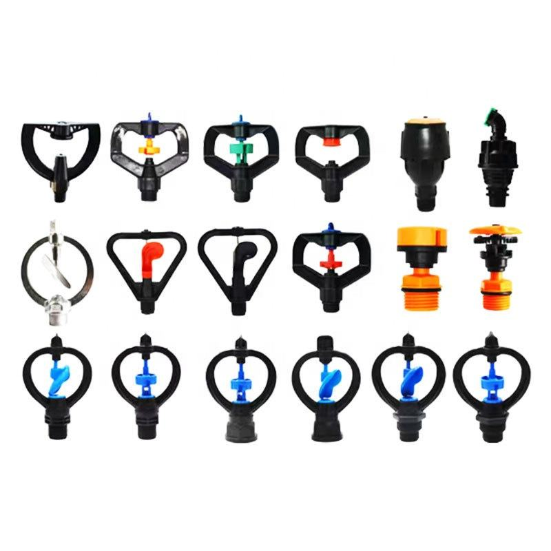 360 Degree Rotating G Type Small Wheel Micro Sprinkler Greenhouse Hanging Mini Sprinkler