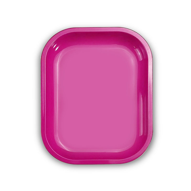 Wholesale Custom Logo Print 18*14cm Metal Tin Trays Food Serving Tray