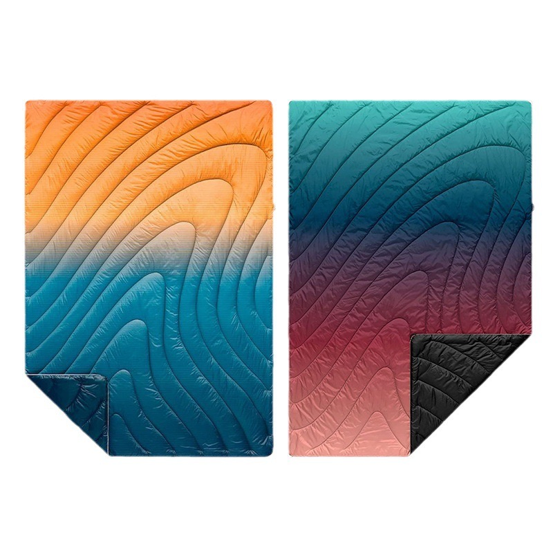 Weatherproof Wearable Blanket with Snap Buttons Camping Blanket