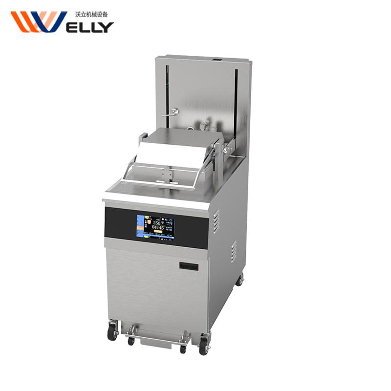 Commercial Chicken Gas Griddle with Deep Fryer Gas Type Fryers Machine for Restaurant