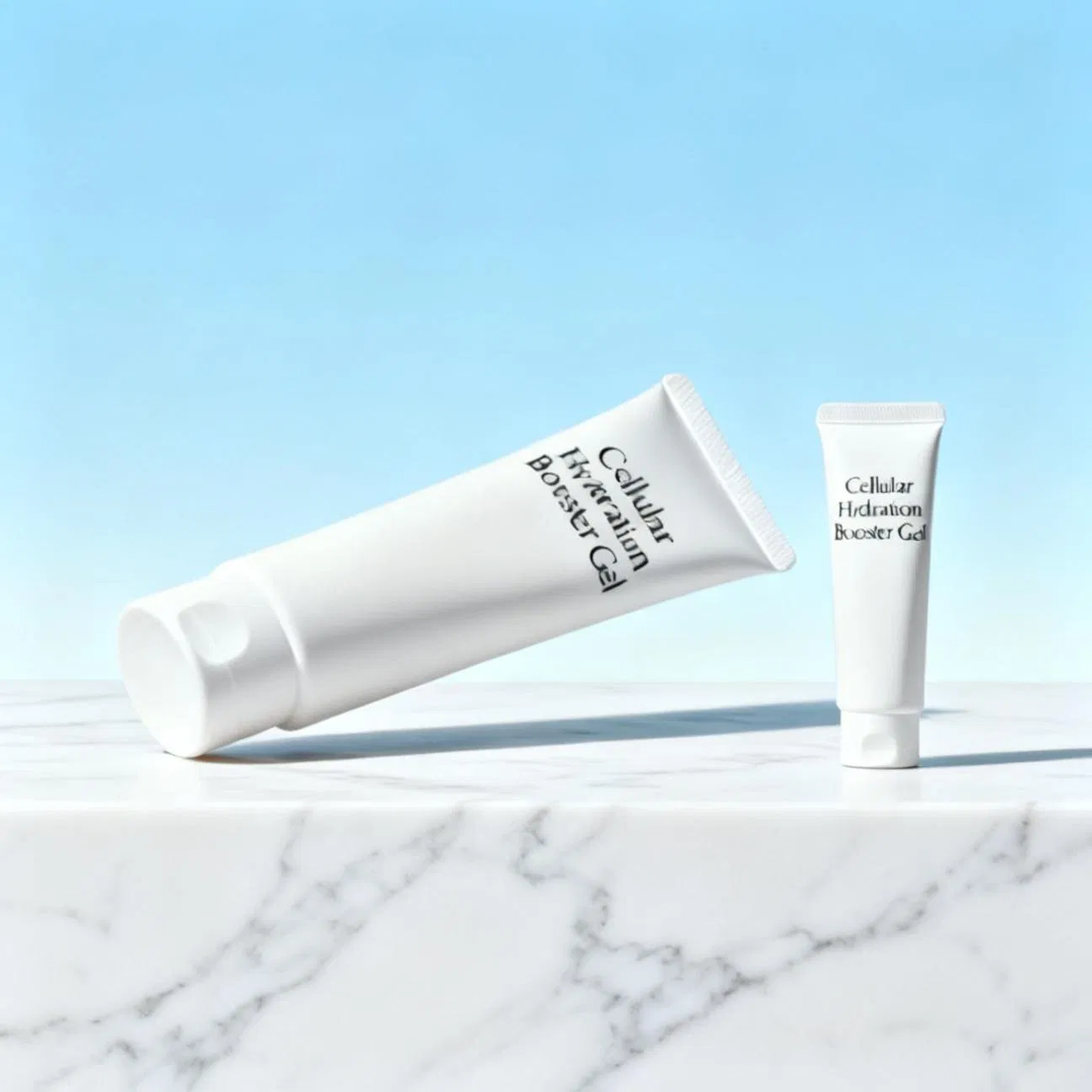 Luxury Replenishing and Antioxidant Face Gel with Korean Ginseng Root Extract and Centella Asiatica for Mature Skin Nourishment